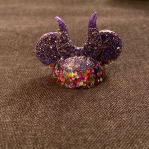Maleficent Minnie Mouse Straw Topper